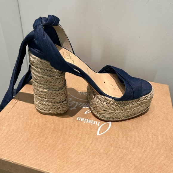 Louboutin Mariza du désert size 38 EU - Picture 3 of 6